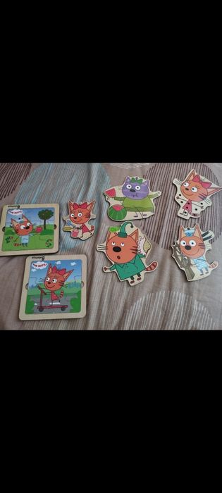 Продам пазлы для малышей
