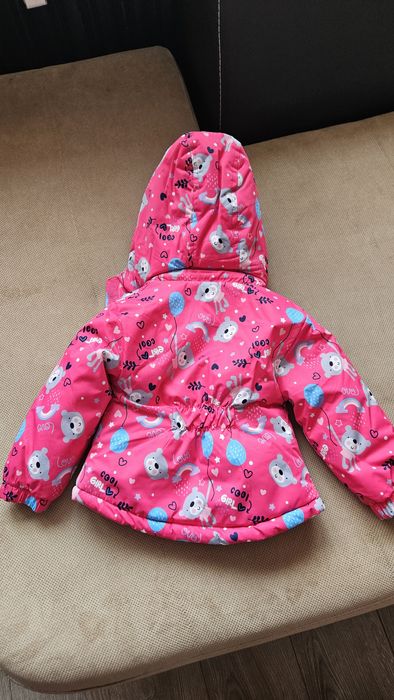 Бебешки зимен комплект за момиче