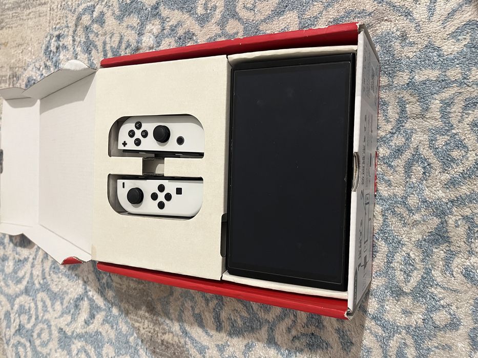 Switch oled белый прошитый 512GB