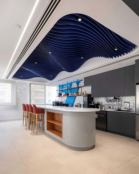 Реечные потолки | Grilyato | Грильято | Реечный | решетка потолок