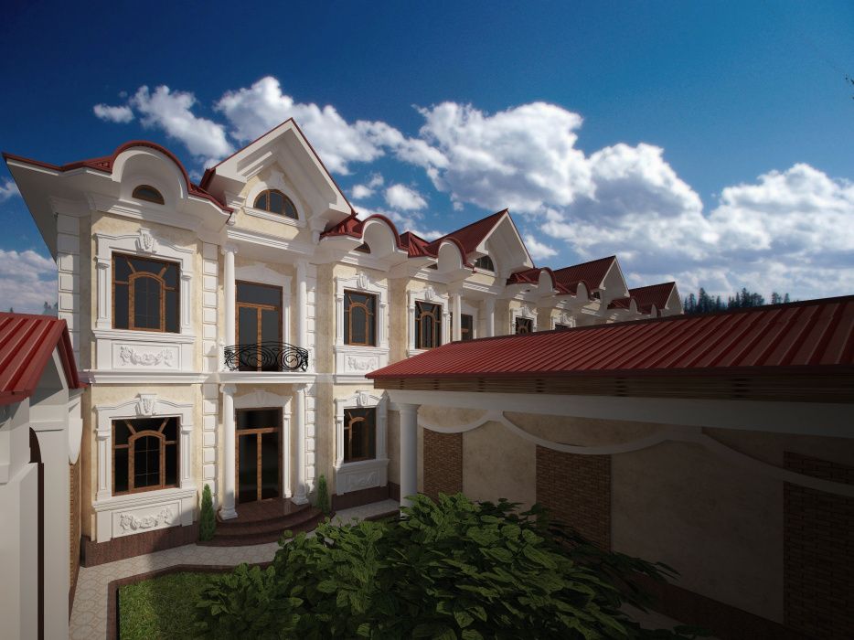 Архитектурное проектирование жилих домов.