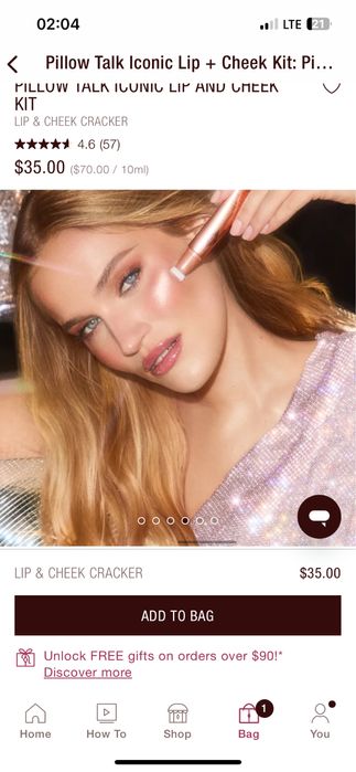 Подарочный набор от Charlotte Tilbury