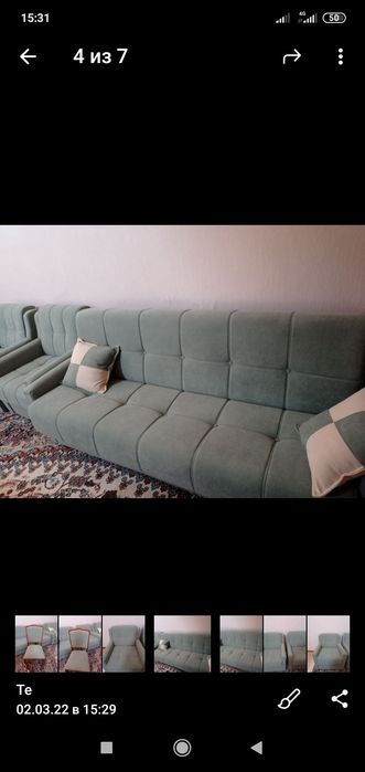 Ресторация мягкой мебели любой сложности