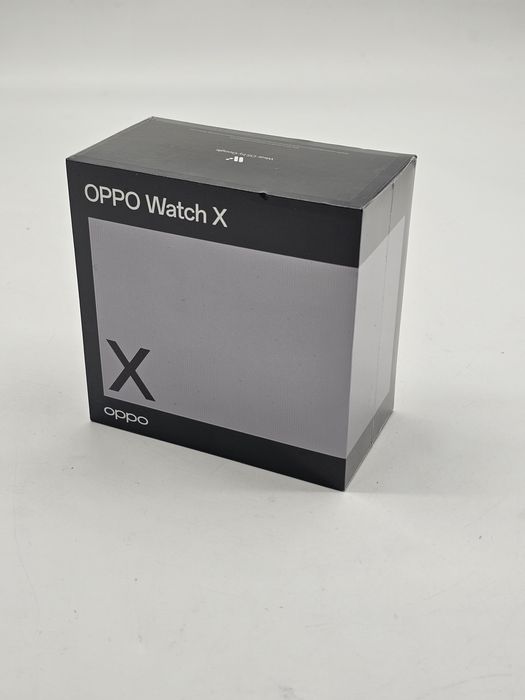 Smartwatch OPPO Watch X compatibil Android Platinum Black