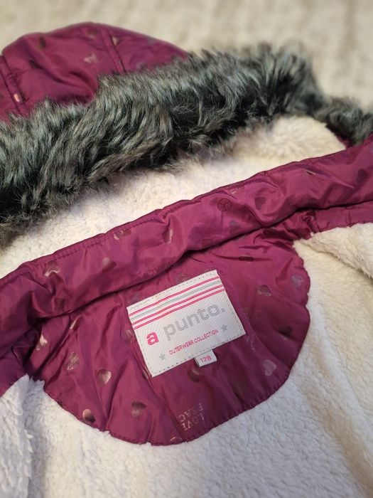 Geacă îmblanită A.Punto mărime 7-8 ani (128)