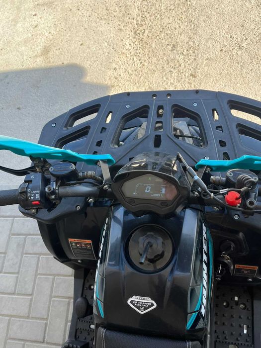 Atv 125cc Mini Rocket Hunter II 8" semi-automat 4T benzina albastru