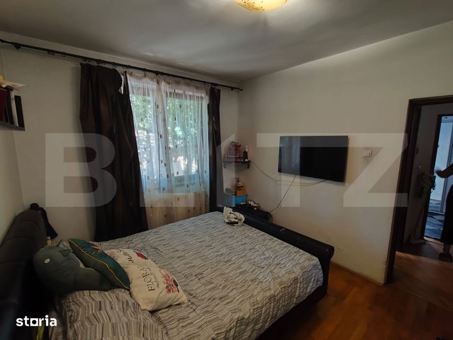 Apartament 3 camere, 70 mp, parter, Aleea Trandafirilor