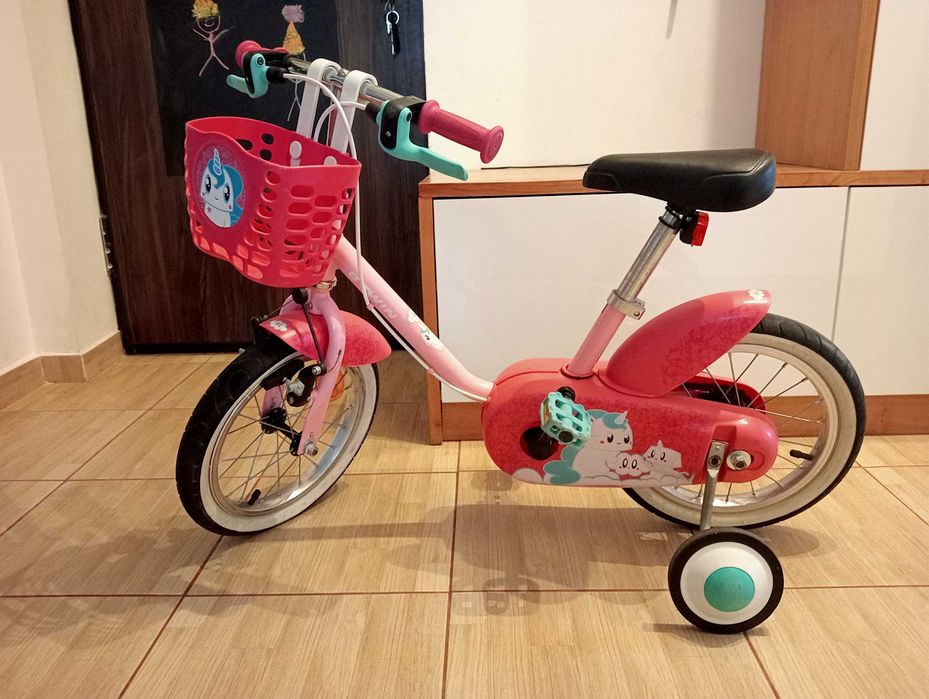 Bicicleta btwin copii, roți pe 14"