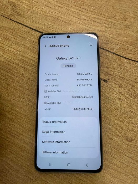 Samsung Galaxy S21 5G 128GB 8GB RAM Dual SIM – Garanție 24 Luni