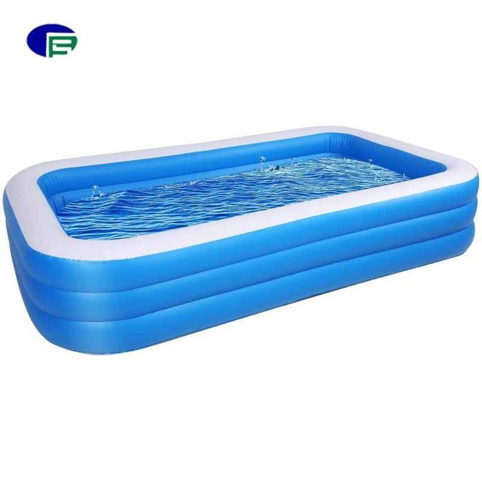 Piscina gonflabila de exterior,dreptunghiulara,pentru toata familia,dimensiuni 305*183*66 cm,cu 3 inele
