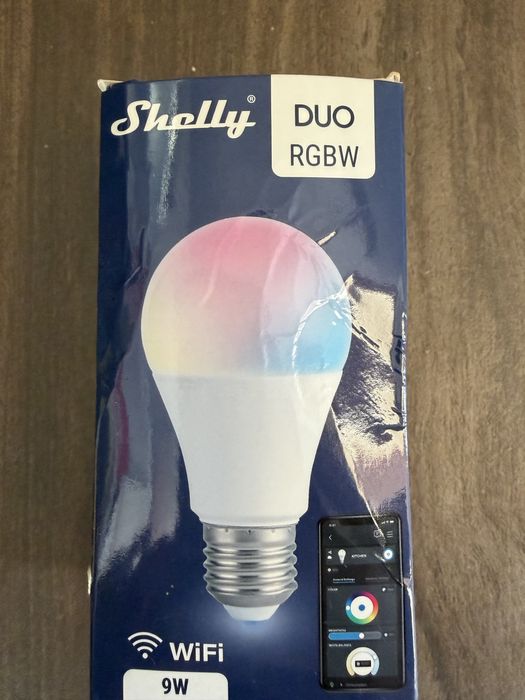 Bec RGBW Shelly duo