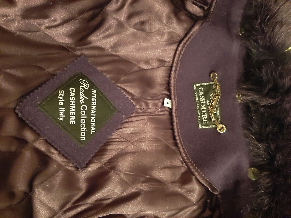 Пальто кашемировое