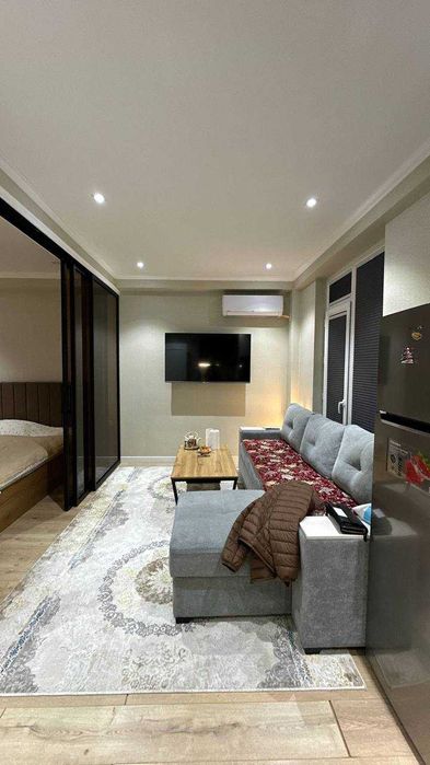 ЖК Sayram 1в2 комнатная 42м2 Евроремонт под ключ , Юнусабад