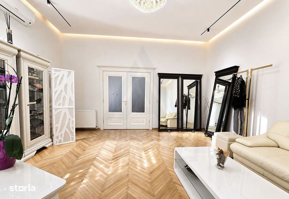 Casa individuala premium 4 camere 2 bai 130 mp parter in Sibiu Central