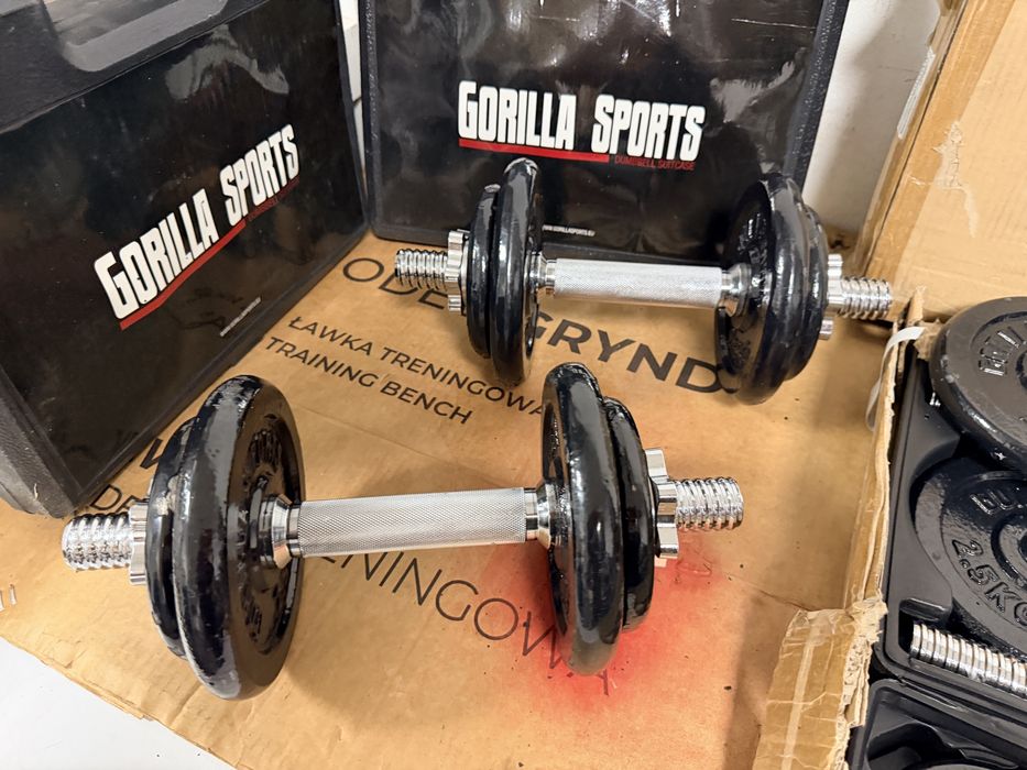 Super Gantere Reglabile noi cu Genta 10 kg+10 kg=20 kg. Pret promo 180 ron predare in Buc. Sector 4
