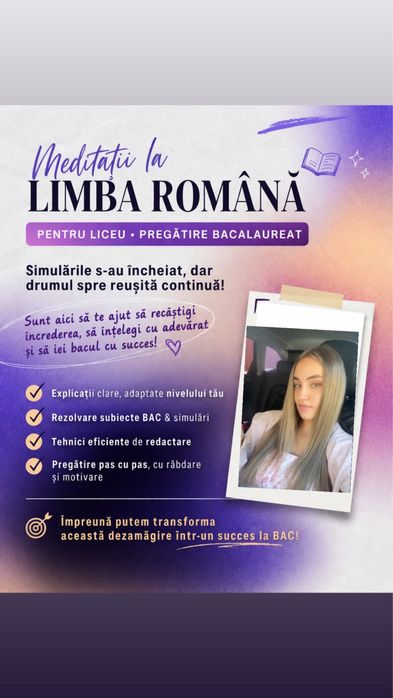 Meditații Română si Matematică Bac-Sibiu