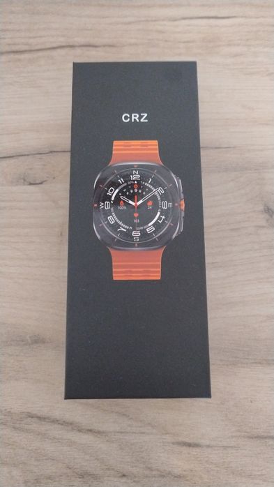Smartwatch CRZ S7, ecran AMOLED, apeluri Bluetooth, IP68, 47mm
