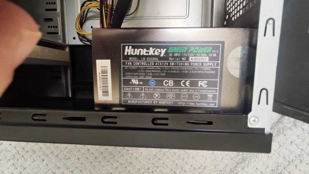 компьютерный корпус с болком питания 500W