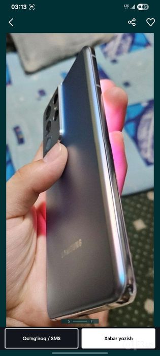 Samsung S21 ultra  batareykasi 5000 mAs yangi ideal