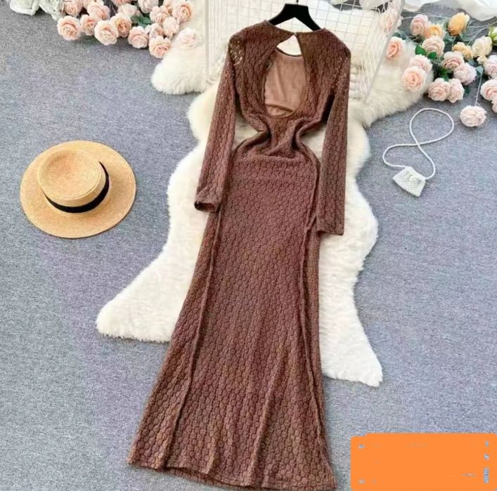 Платье гипюр кружева вечернее