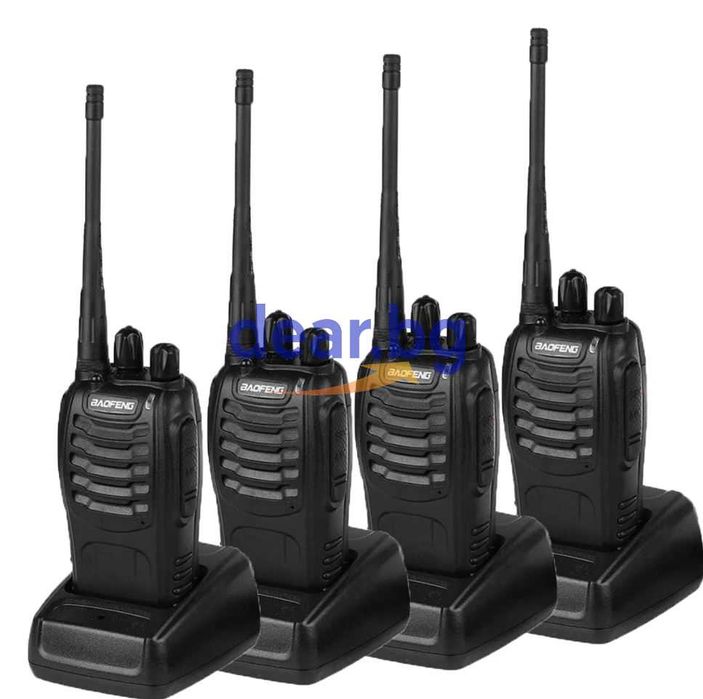 Промо: 4 бр. Радиостанции Baofeng BF-888S