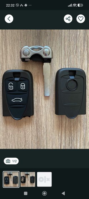 Ключ алфа ромео 159 Брера alfa romeo 159 brera