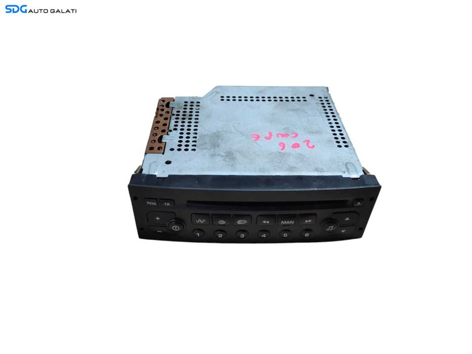Unitate Radio CD Player Peugeot 307 2001 - 2008 Cod 96489417 [L5606]