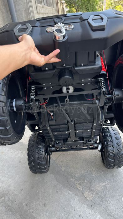 Детский электромобиль Jeep 12V 4x4 UTV с пультом 2 места EVA колёса