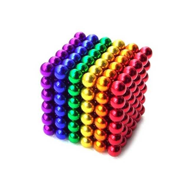 Магнитни топчета 216бр+карта. Neocube MC65 . Магнит. Цветни магнити