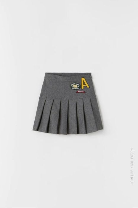 Детска плисирана пола Zara