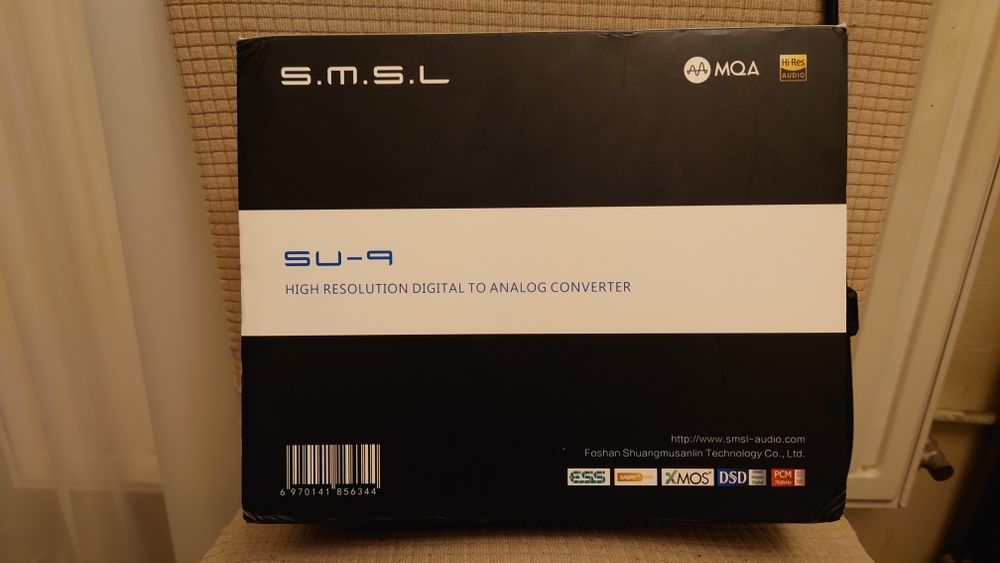 DAC smsl șu 9 decodare Mqa