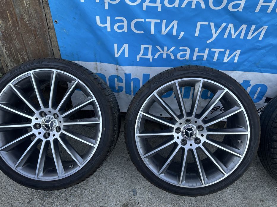 20 5х112 джанти с гуми спорт пакето амг мерцедес