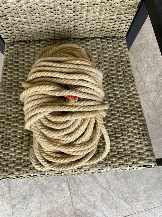 Sfoara franghie iuta 12 mm 42 m