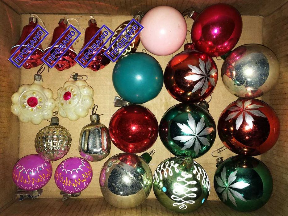 Игрушки на елку (елочные игрушки СССР)