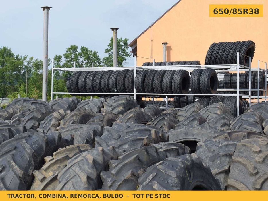 Anvelope Cauciucuri 650/85R38 650/85 R38 650 85 R38 650/85-38 6508538 Trelleborg Tractor Punte Spate Tractiune SH Second Hand OFERTA Pret Bun Reducere