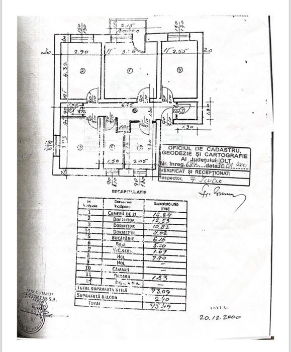 Apartament 4 camere zona Fabra