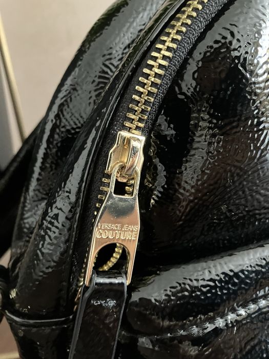 Rucsac de piele ecologica Versace Jeans Couture