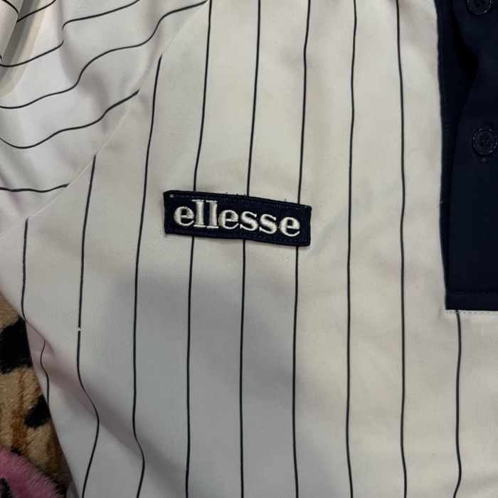 Оригинална мъжка риза Ellesse Pin-Stripe Polo Shirt