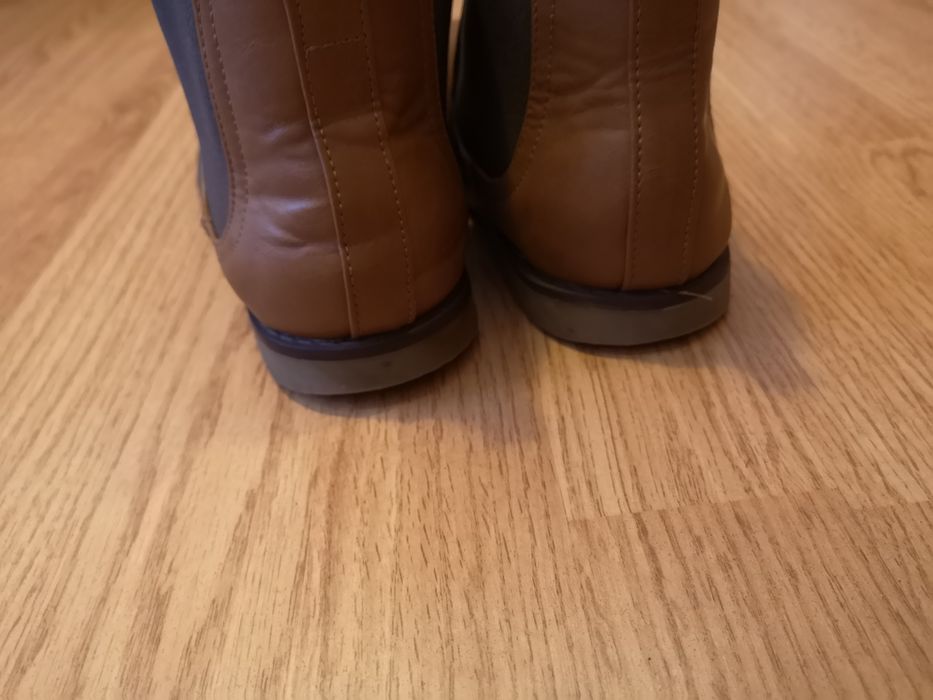 Cizme din piele naturală, mărimea 37, 4