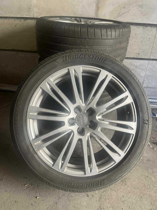 Оригинални Джанти Ауди 20цола + Гуми BRIDGESTONE