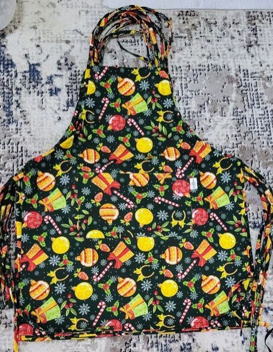 Новогодный скатерт, шоппер, фартук, совга учун копча