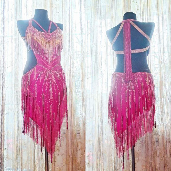 Платье латина для бальных танцев