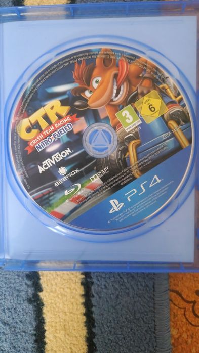 CTR NITRO FUELED диск на ps 4