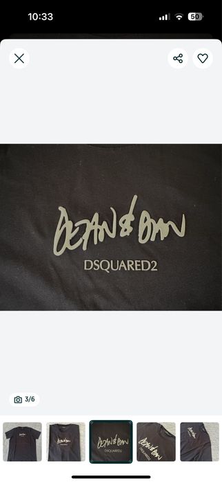 Дамска тениска dsquared