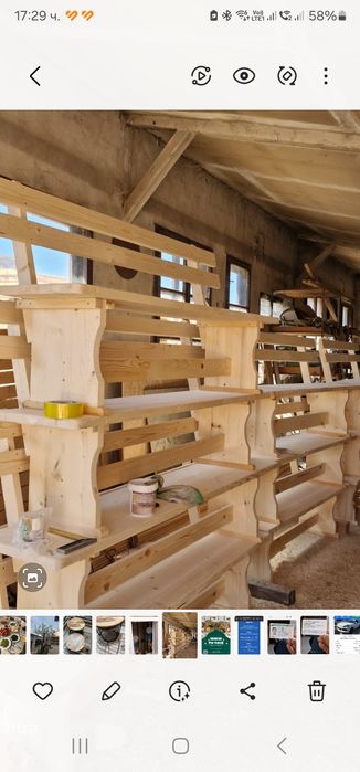 Детайли за огради,Дъски за тирове,декинг,Баварски маси и пейки,Сачак