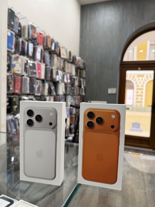 Iphone 17 pro 256 gb cosmic orange silver nou sigilat