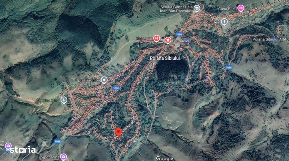 Casa si teren comuna Poiana Sibiului, judetul Sibiu