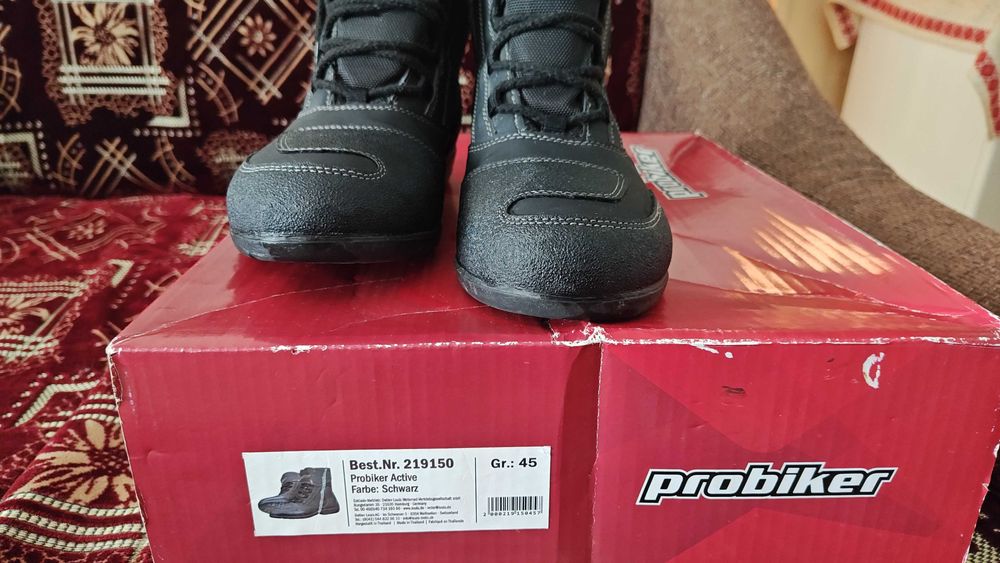 Ghete moto Probiker mărimea 45