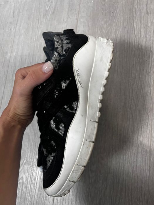 Jimmy Choo дамски кецове – оригинални, дантела, EU 37