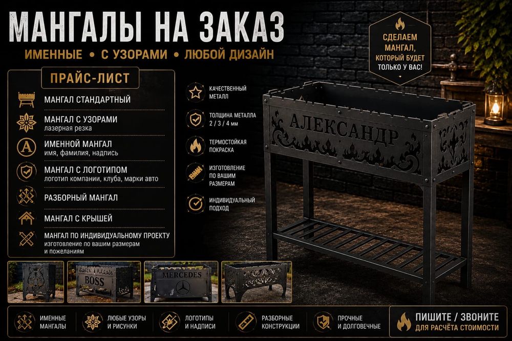 Изготовление мангала